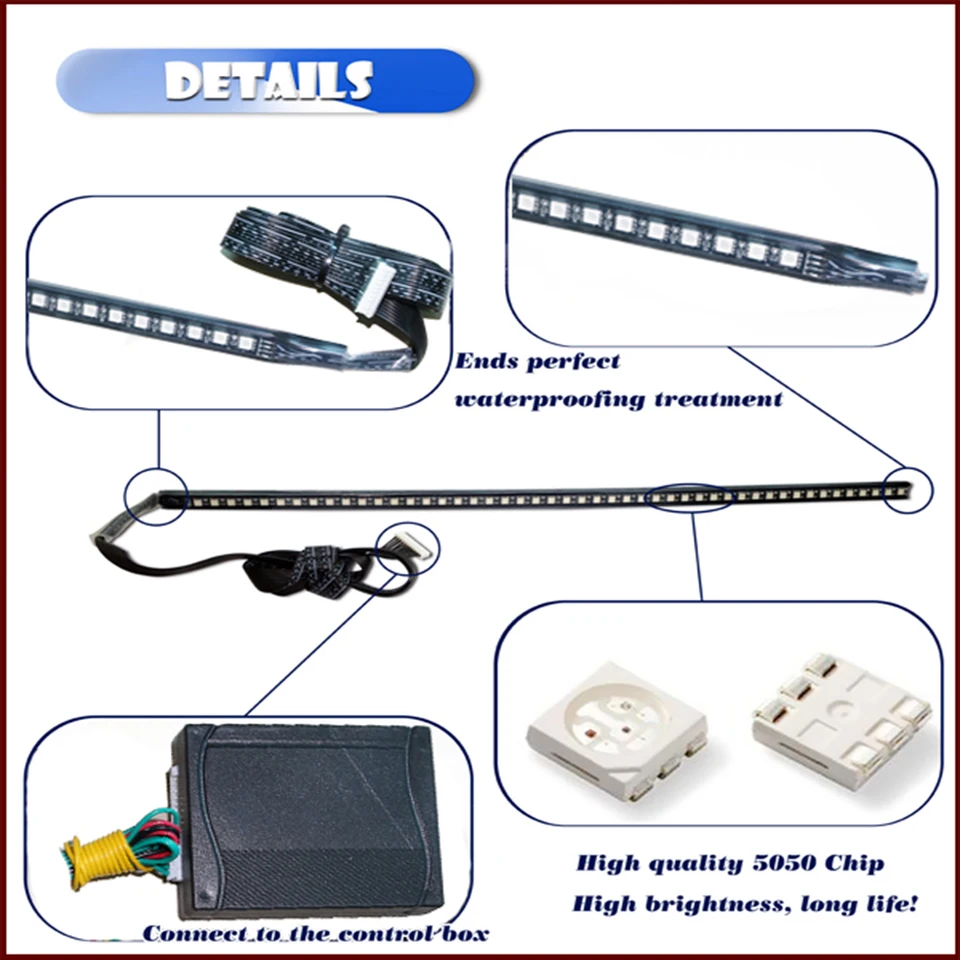 オートバイのストロボキット,PVCフラッシュライトstr,22