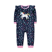 Warm Infant Baby Rompers Animal Winter Spring Fleece Baby Boys Girl Sleepsuit Animal Overall Babe Jumpsuits 9-24 Months 5