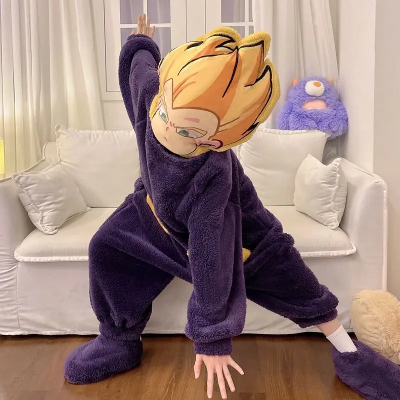 NARUTO-ナルト-コスプレジャンプスーツ,フード付きネグリジェ,簡単な