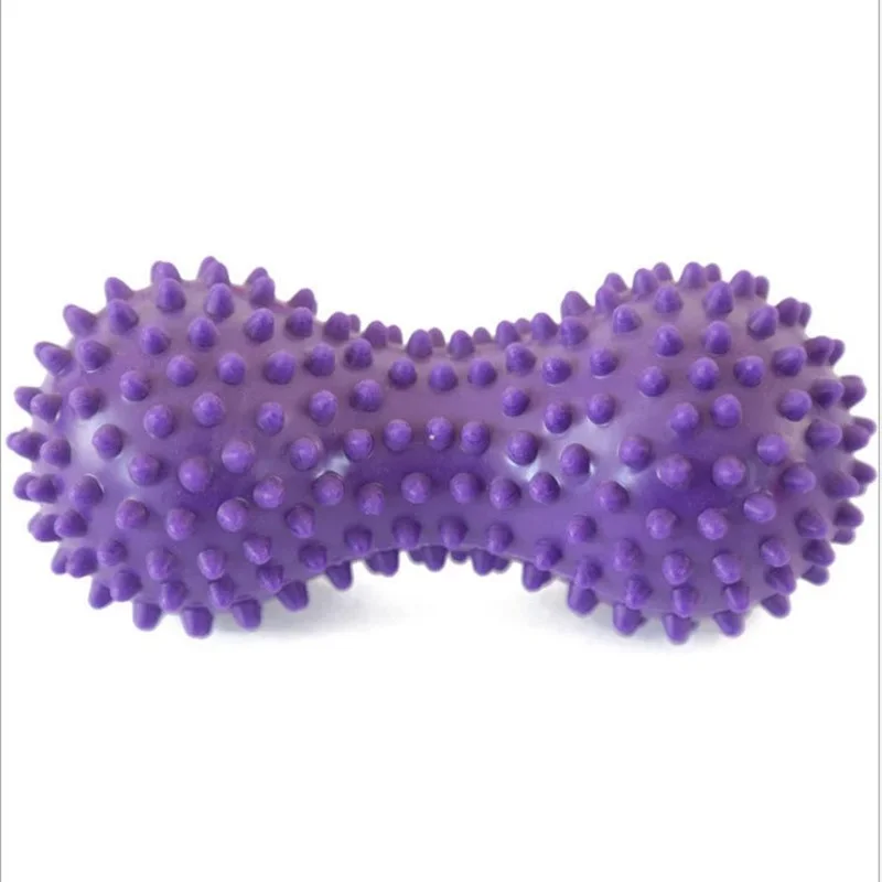 Peanut Shape Massage Ball Relax Muscle Yoga Exercise Fitness Ball Relieve Body Hands and Feet Exhaustion PVC Ball massage ball fitness ball