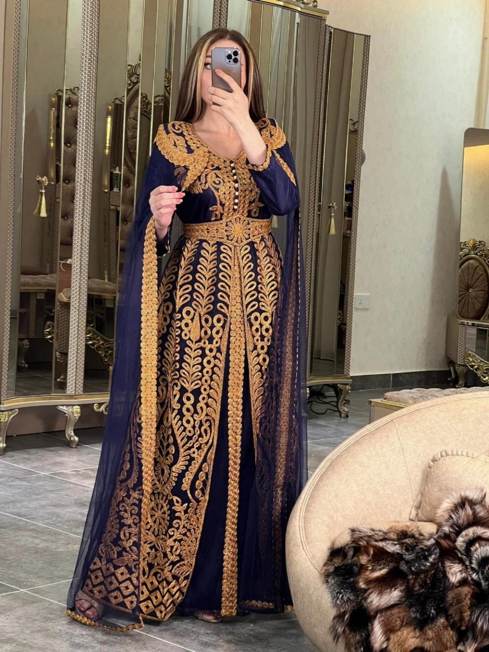Рисунок 2 - Abaya женское блестящее вечернее платье до пола