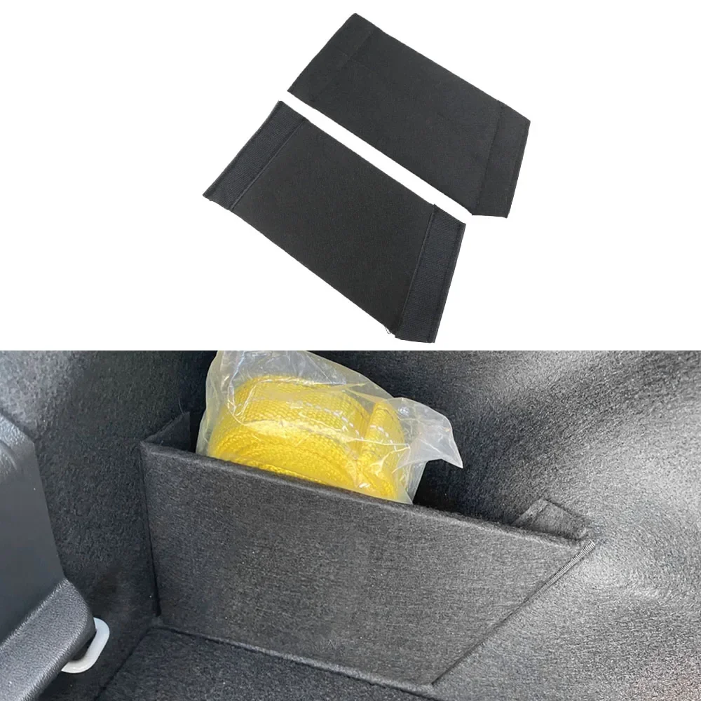 Caja de almacenamiento de particiones de maletero de coche, caja integrada para Volkswagen VW ID3 ID.3 2021-2025, acceso