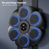 Music Boxing Machine Boxing Reaction Wall Target Wall Mounted Smart Bluetooth-Compatible Boxing Machine with Gloves for Home Gym 3