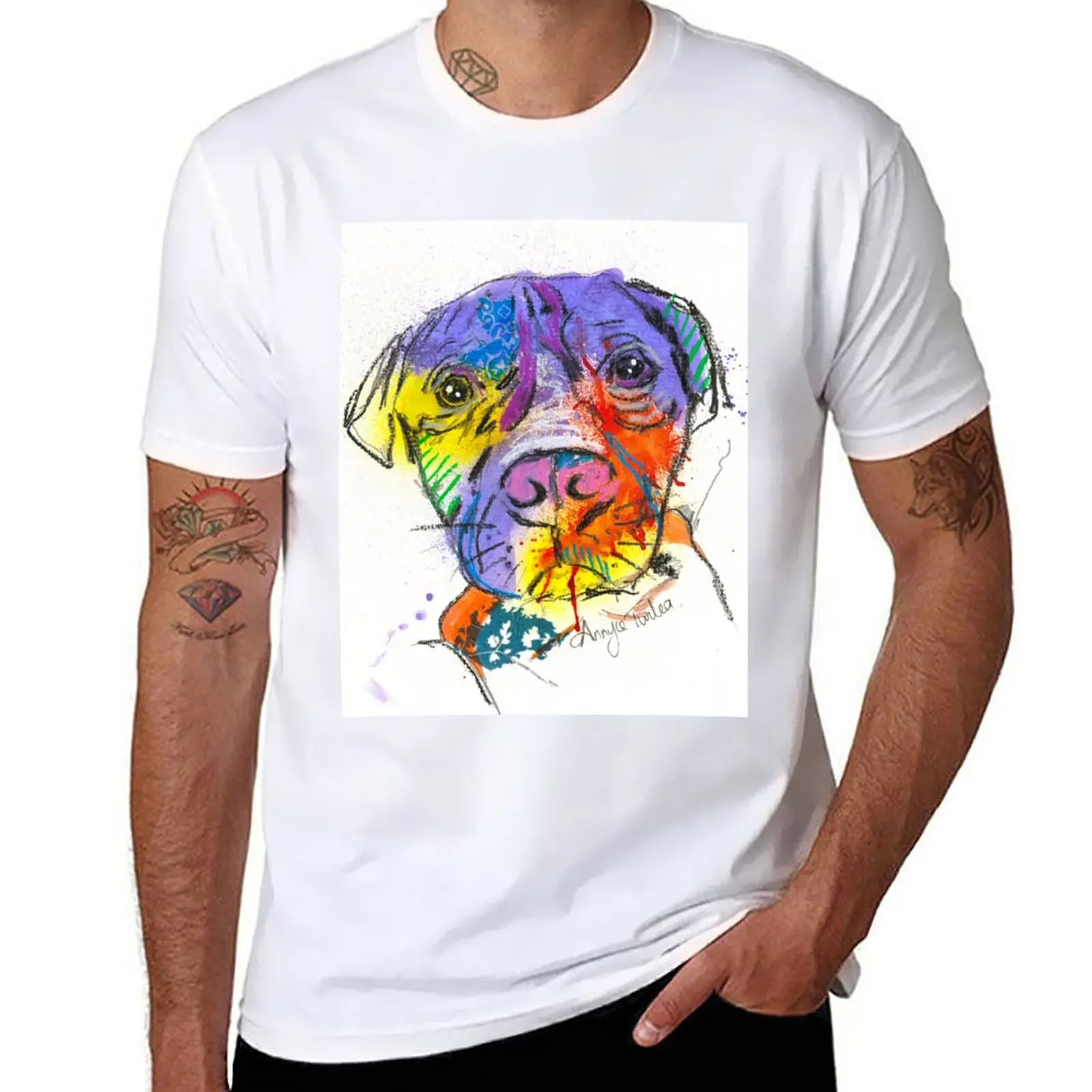 

Shar Pei - Rollo T-Shirt plain funnys korean fashion mens white t shirts