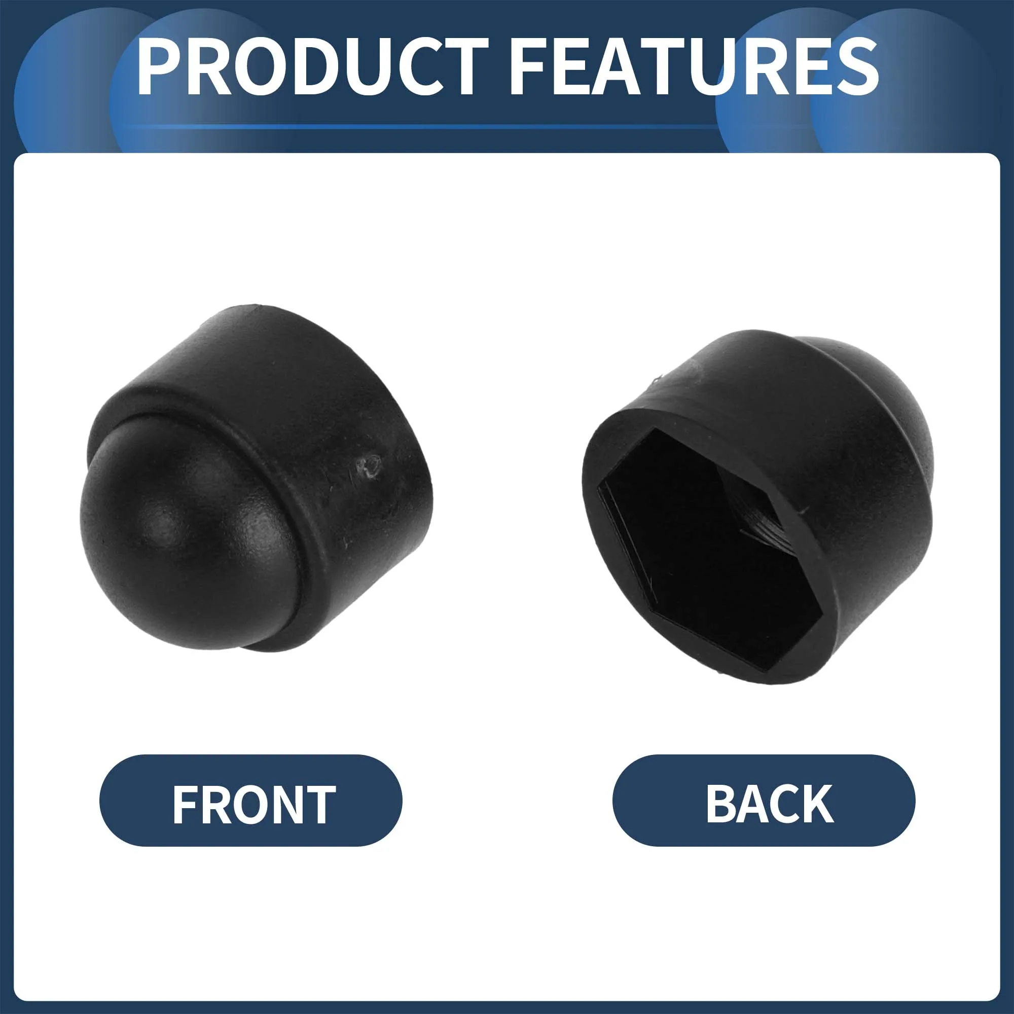 Wheel Nut Caps Screw Caps Wheel Nut Covers 20pcs 19mm Wheel Lug Nut Bolt Covers Anti-Theft Screw Cap Car Hub CarTire Screw Cap Exterior Decoration