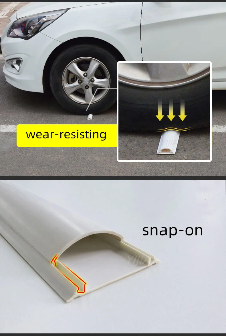 Auto-adesivo Wire Management Cable Sleeve Track Storage