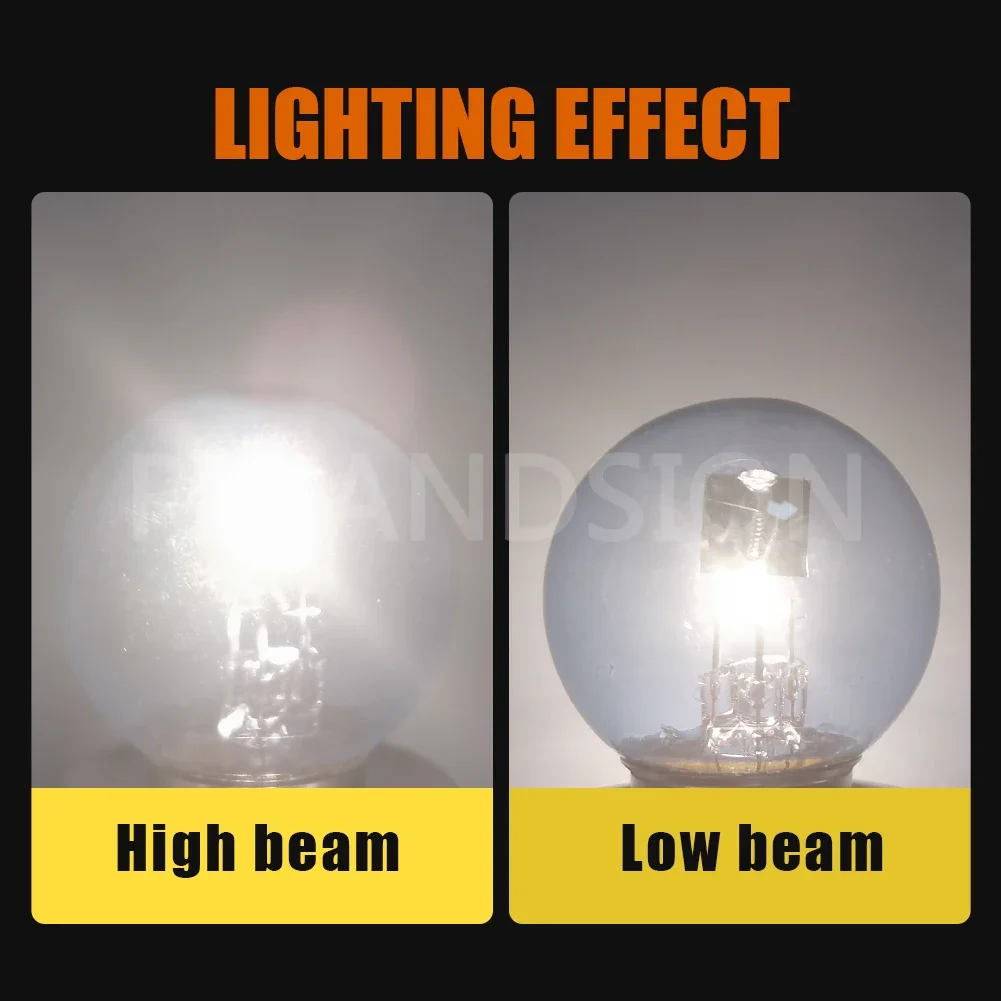 High-Performance 12V Halogen Headlight Bulb with Hi-Lo Beam (40W/45W) - Available in 3000K, 4300K, 6000K