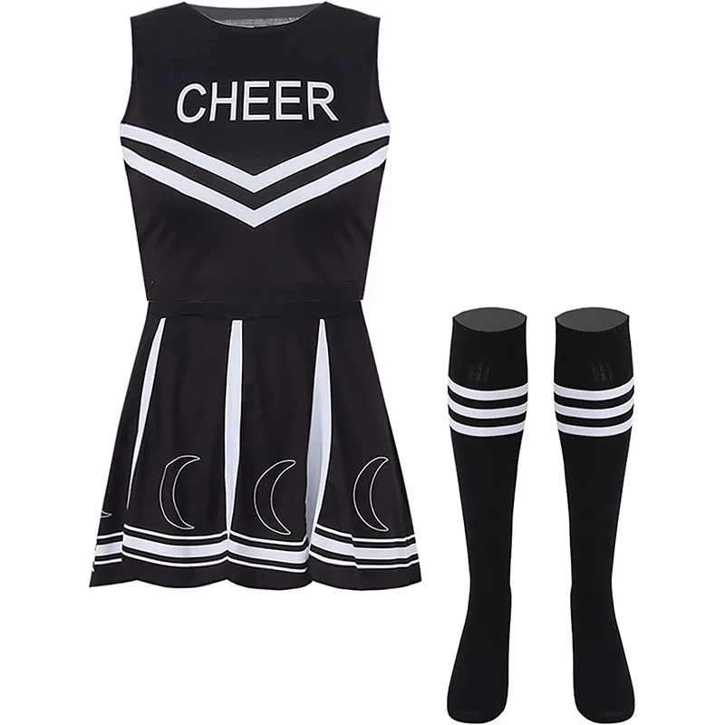 Performance Uniform Ball Outfit, Sexy Cheerleader Cosplay Costume