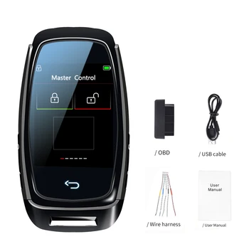 Universal CF920 modificato Smart Key LCD comodo ingresso Keyless Entry Auto lock per BMW per Benz per Toyota coreano/inglese - Universal CF920 modificato Smart Key LCD comodo ingresso Keyless Entry Auto lock per BMW per