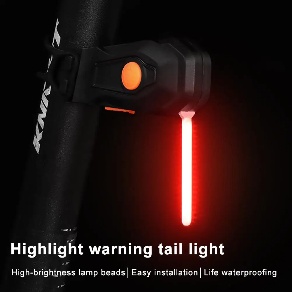Bicycle Taillights Waterproof LED Warning Lamp Rechargeable MTB Light Road Bike Photondrop Cycling Accessories D4P0