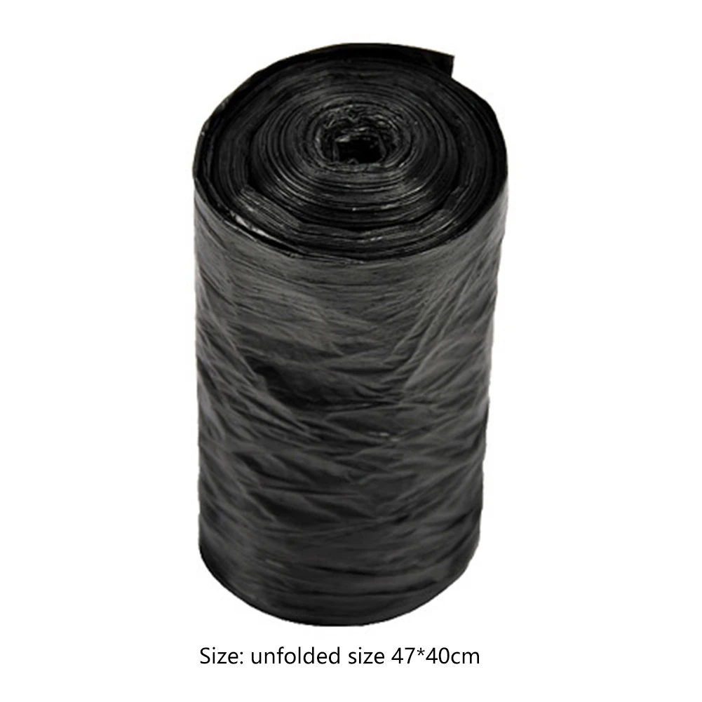 14Pcs Garbage Bag Heavy Duty Thickened Garbage Bag Large Capacity Black Garbage Bags Leakproof Cleaning Supplies