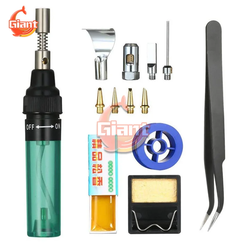 

Gas Welder Electric Welding Tool Cordless Gas Soldering Iron Set Combination Kit Drop Shipping