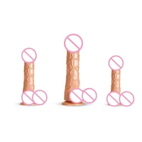 Realistischer Dildo für Frauen, Hautschiebevorhaut, Sexmaschine, Dick, Anal, Vaginalstimulation, Strap-on, großer Penis, Sexspielzeug für Frauen 2