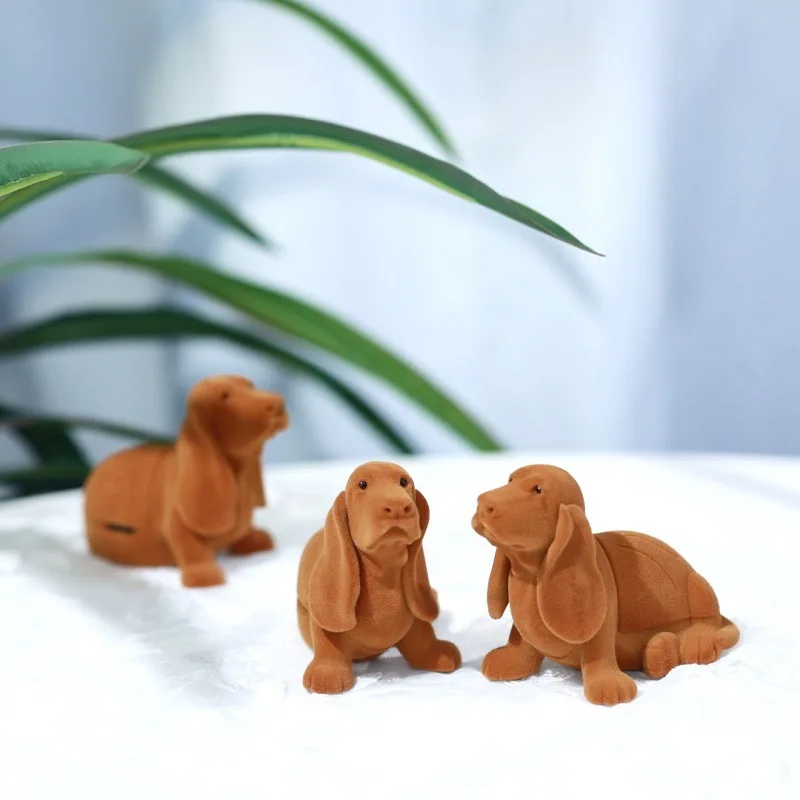brown-puppy-flocking-jewelry-box-cute-cartoon-ring-storage-gift-box