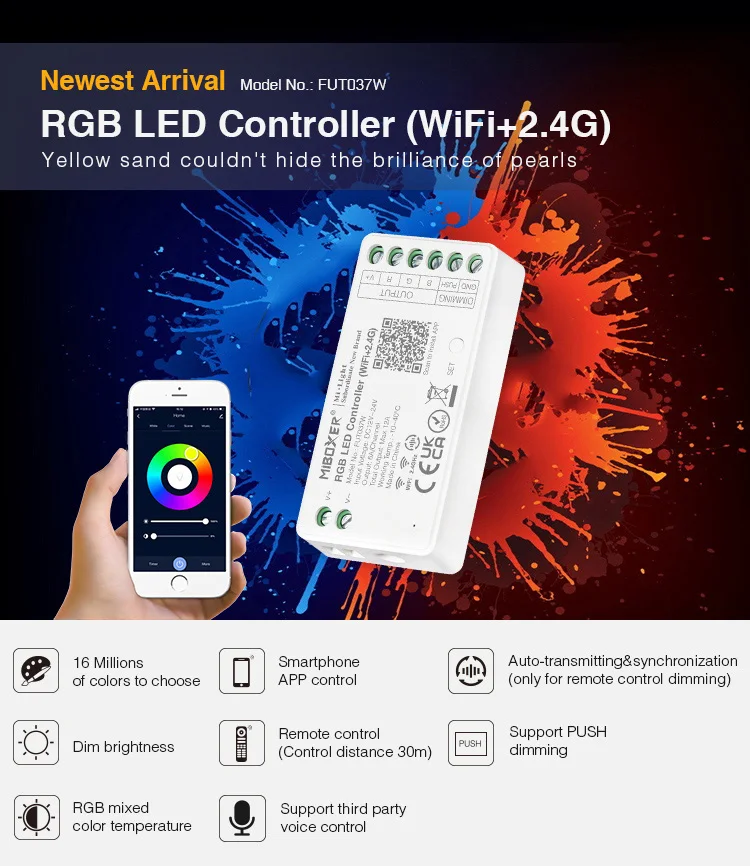 Mi Light FUT035 CCT Dual White Controller