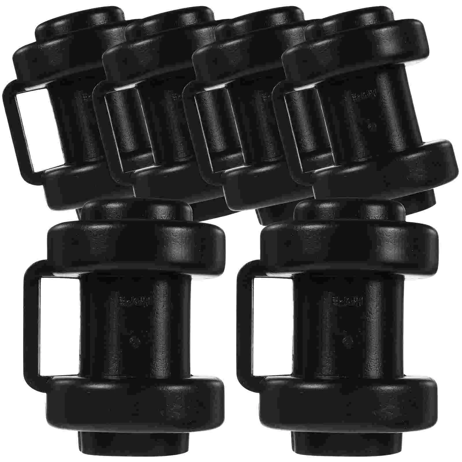 

6 Pcs Trampoline Protective Cover Small Replacements Pole Caps Parts Plastic Kids Screw Supplies Supply Toddler Tube