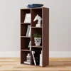 7 Cube Organizer Bookcase, Espresso, 9.3 x 19.5 x 41.7 in Bookshelf 2