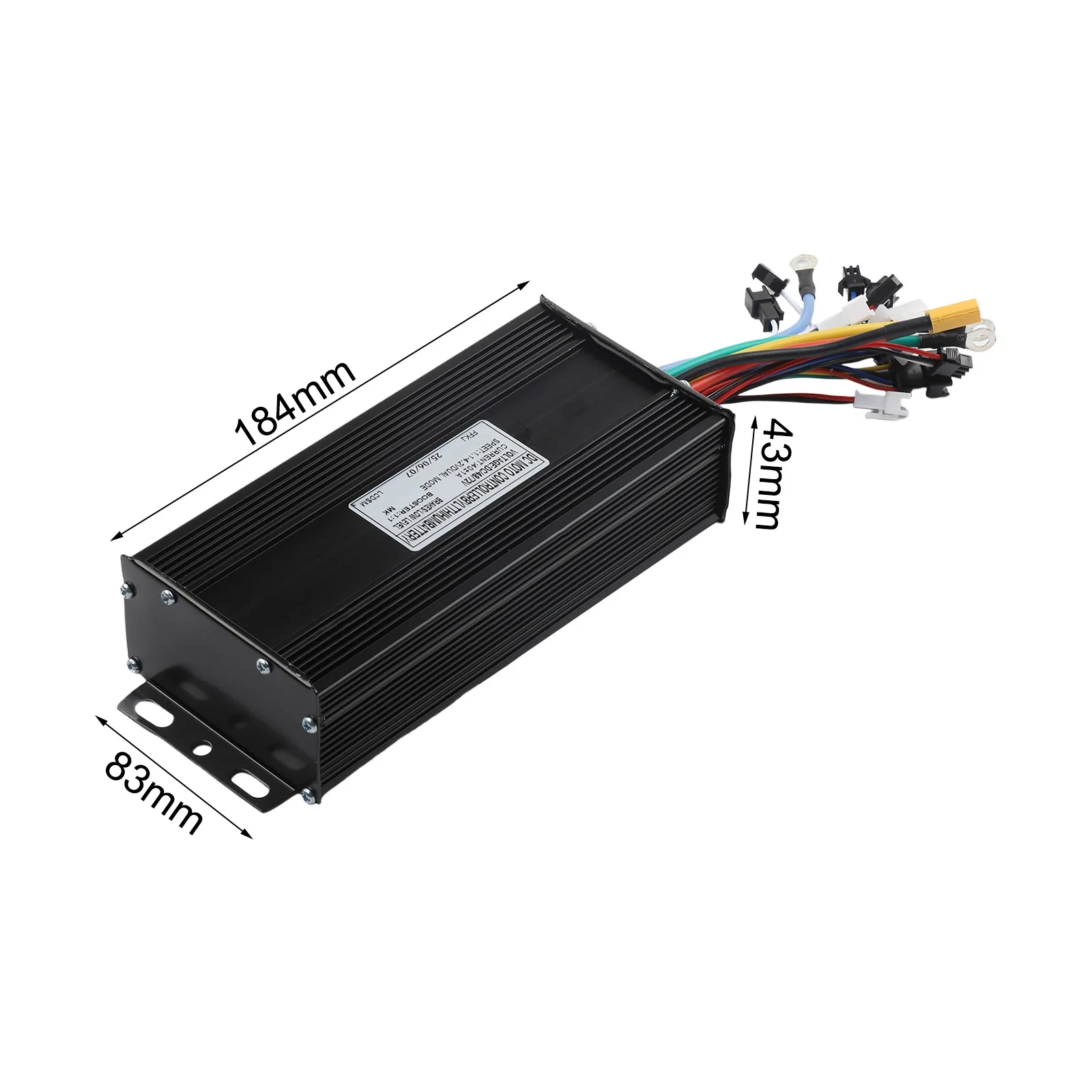 40A Brushless Motor Controller for 48V/72V Ebike 1500W/2000W Featuring Intelligent 3 Mode Sine Wave Technology