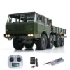 1/12 CROSSRC DC8 8X8 Electric RC RTR Off-road Military Truck Crawler Car Light Sound 2 Speed Transmission Ready to Run Vehicle 1