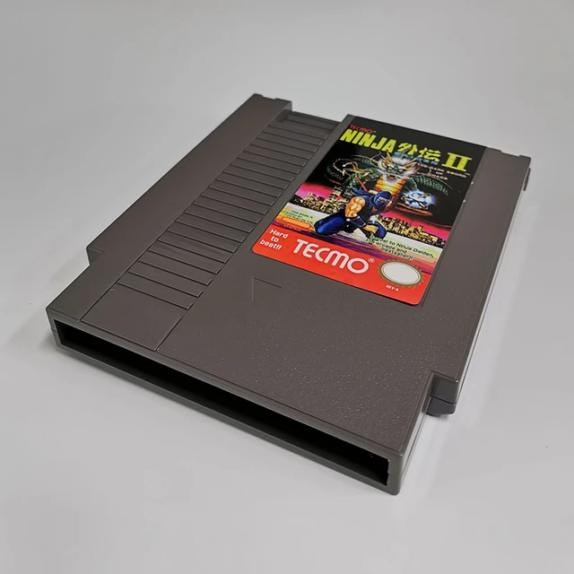 Jogo de vídeo clássico série nes-cartucho de jogo de gato ninja para nes  console 72