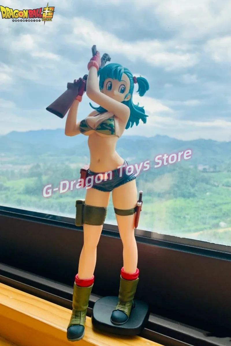 New Seven Dragon Ball Anime Sparkling Charm Burma Camo Military Bikini Burma Box Handmade Pretty Girl Ornament Gifts To Friends