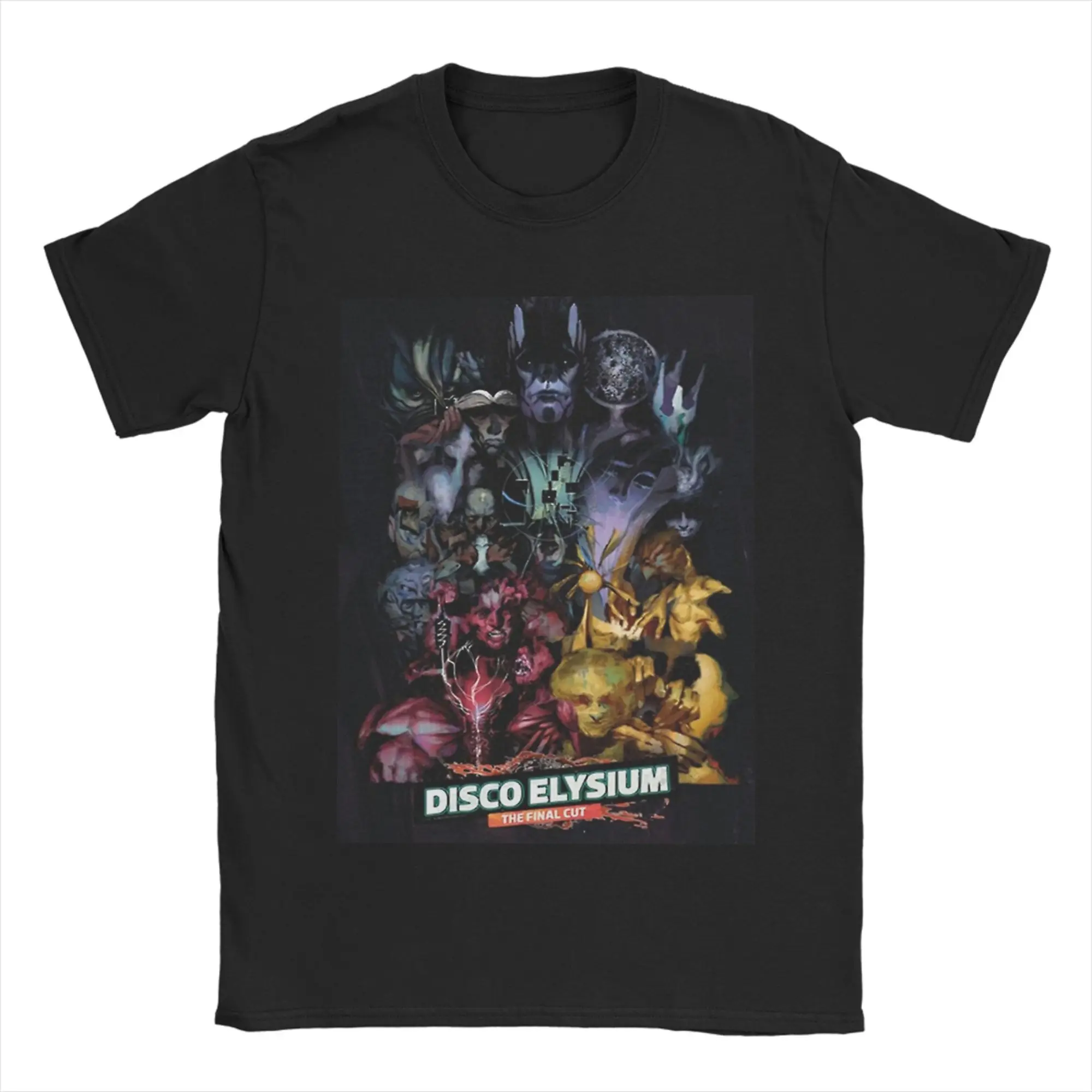 Disco Elysium The Final Cut T-Shirt for Men Unique 100% Cotton