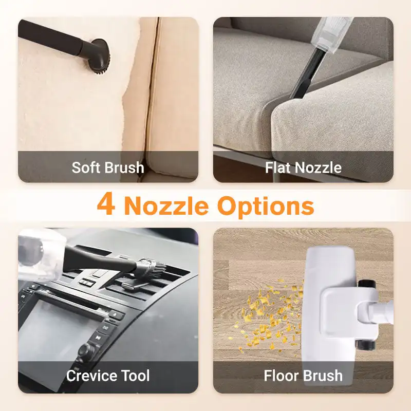 Vacuum Cleaner Multipurpose Cordless For Household&Car High-Power Rechargeable Cleaning Machine Dry Wet Dual-use Portable Sweeper