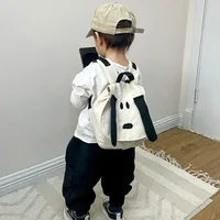 Children's Backpack Cartoon Cute Dog Fashion Baby Contrast Canvas Travel Bag for Children Daily Casual Cute School Bags Trendy 6