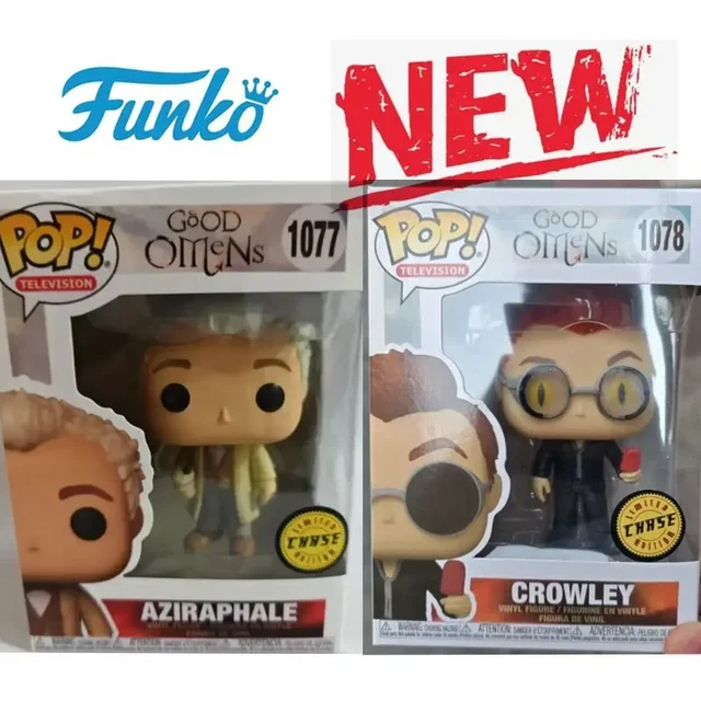 FUNKO POP Good Omens CHASE Crowley 1078 Beautiful Curse