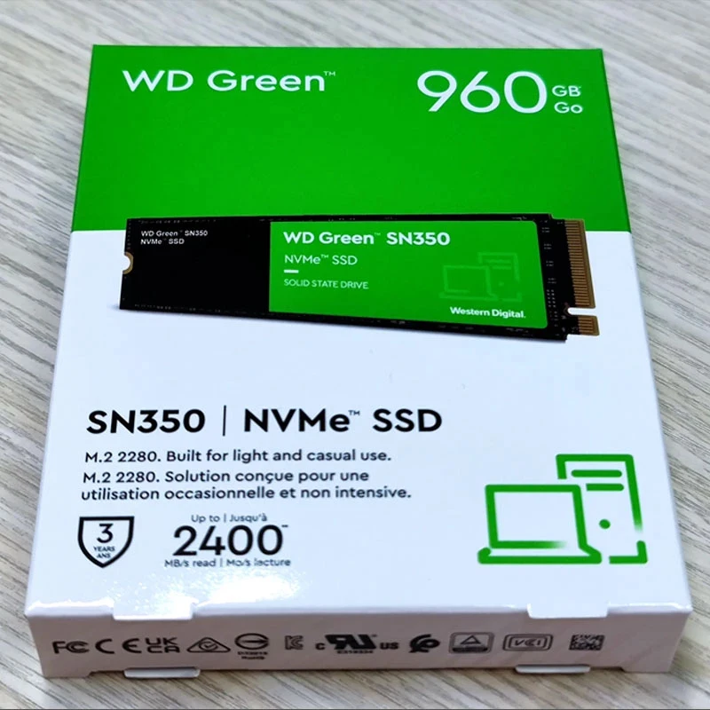 内蔵型SSD WD Green SN350 1TB NVMe SSD M.2 2280 Amazon.com: Western Digital 1TB WD Green SN350 NVMe Internal