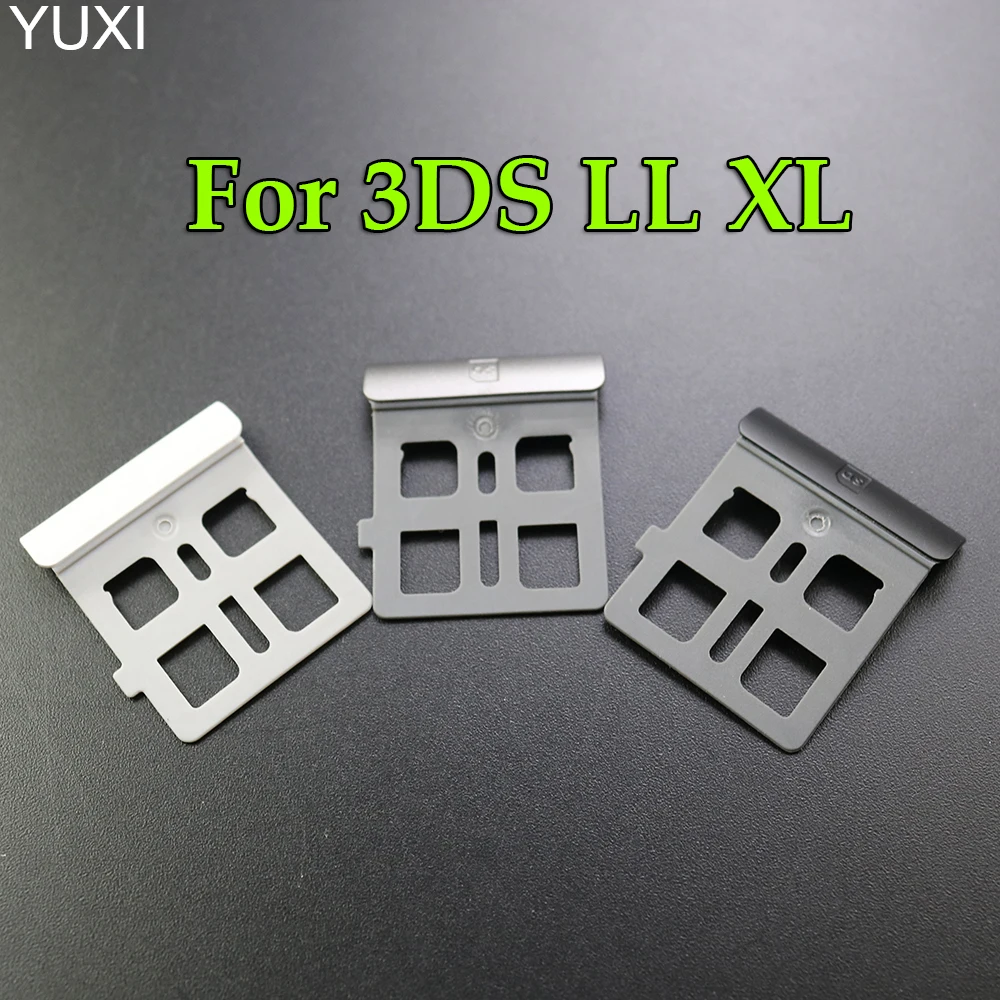 

YUXI 1PCS Original New For 3DS XL LL SD Game Card Slot Cover Holder Frame For 3DS LL XL Console