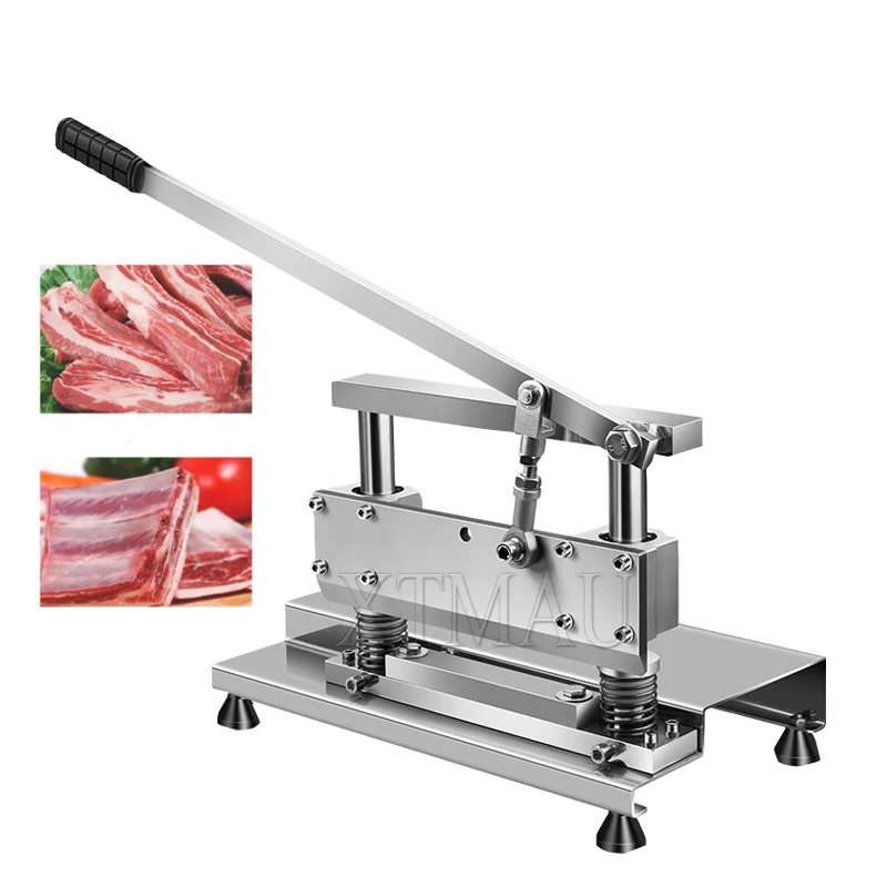

Commercial Frozen Meat Slicer Bone Cutting Tool Stainless Steel Minced Lamb Bone Meat Cutter Chicken Duck Fish Cutting