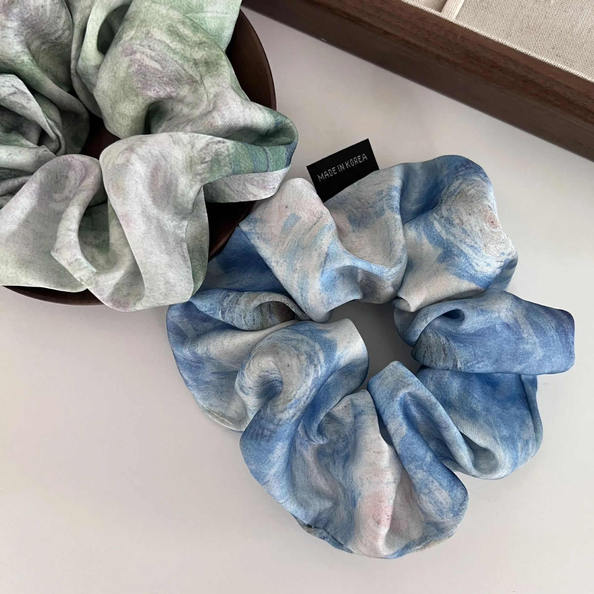 

Резинки для волос Pastel scru, французские резинки для волос