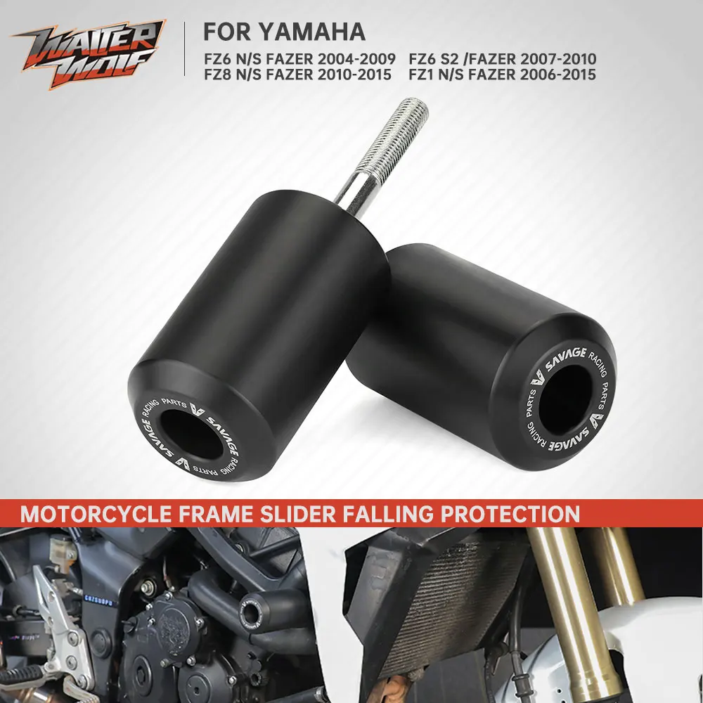 Protezione Anticaduta Crash Pad Protector Frame Sliders Per Yamaha Fz6 N/S S2 Fz8 Fz1 Fazer Fz-6S Fz-6N Fz 6 Fz-8 Fz-1 2004-2015