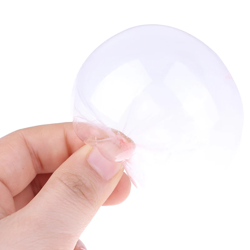 10Pcs Bubble Glue Toy Blowing Colorful Bubble Ball Plastic Balloon Won't Burst Safe For Children Gift Space Balloon toy 2