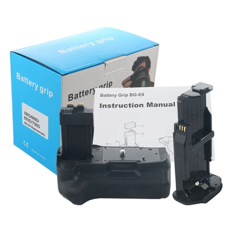 Durable BG-E7 Equivalent Battery Grip Replacement Digital Camera LP-E8 Batteries Holder Pack for DropShipping