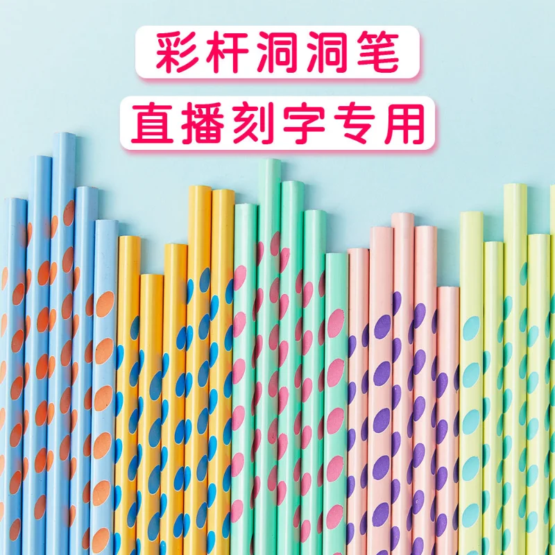 

100 PCS/set Creative multiple stationery cartoon eraser log pencil drawing cartoon pencil children's promotional gift
