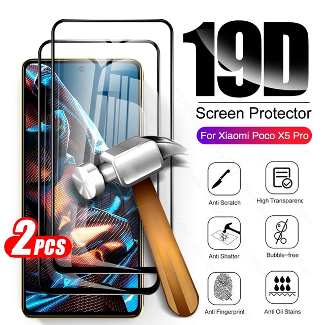 Tempered Glass Screen Protector  Xiaomi Poco Screen Protectors - X5 Pro 5g  Glass - Aliexpress