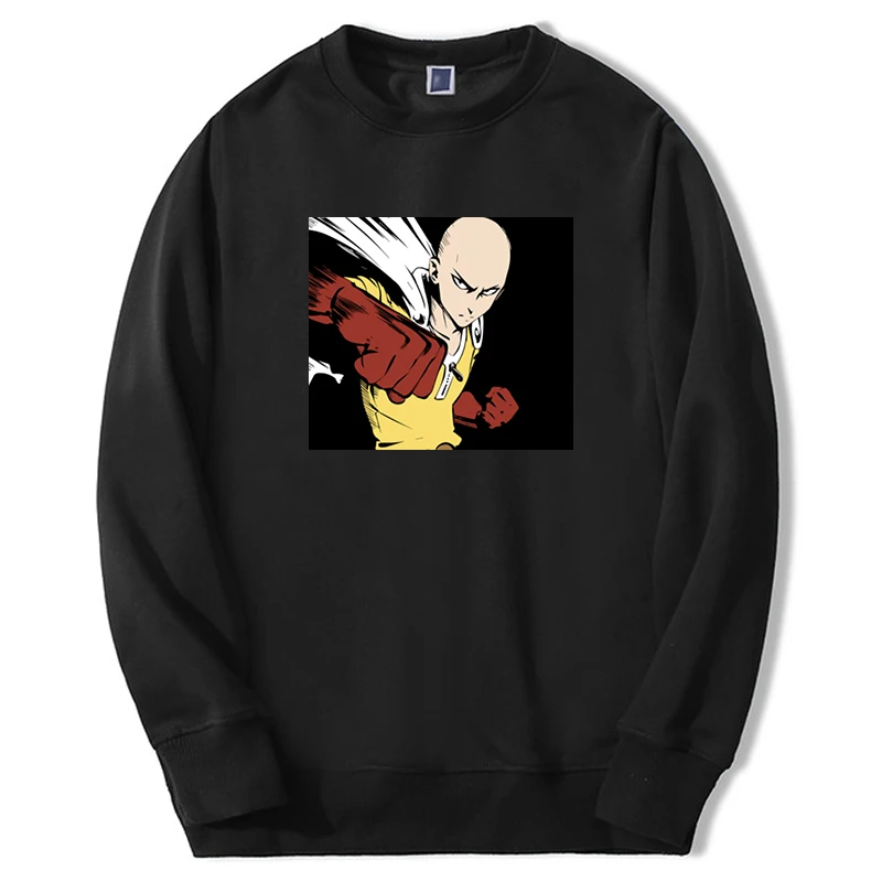 

One Punch Man Graphic Hoodie Anime Saitama Men/women Sweatshirts Crewneck Casual Harajuku Streetwear Fashion Manga Moletom