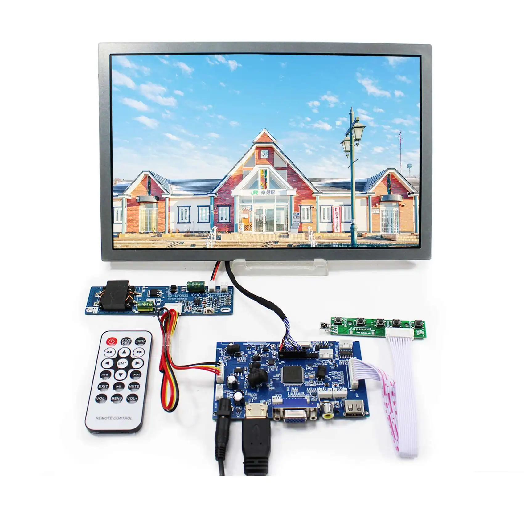 

12.1" AA121TD0 1280X800 12.1inch High Brightness 1000nite LCD Screen with HD-MI VGA 2AV Controller Board