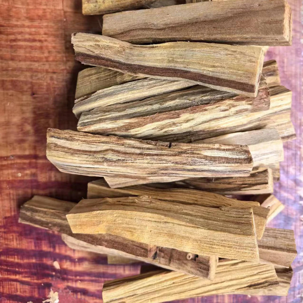 Palo Santo Sticks Natural Incense Sticks Wooden Aroma Diffuser Stick Natural Crude Wood Strips for Home Living Room Office