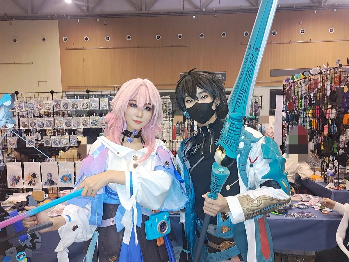 3-teiliges Anime Cosplay Set - Fantasy Waffen Repliken Für Halloween & Conventions