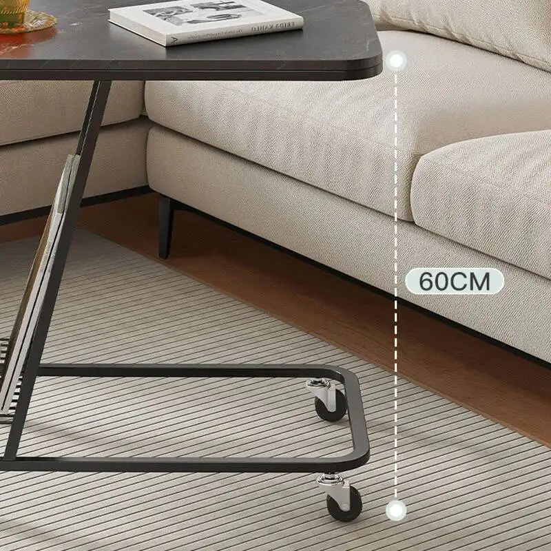 طاولة قهوة جانبية عصرية بتصميم نورديكي متعددة الاس...