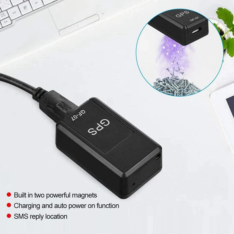 2024 Mini Gps Tracker Magnetic Real-time Car Truck Vehicle Locator