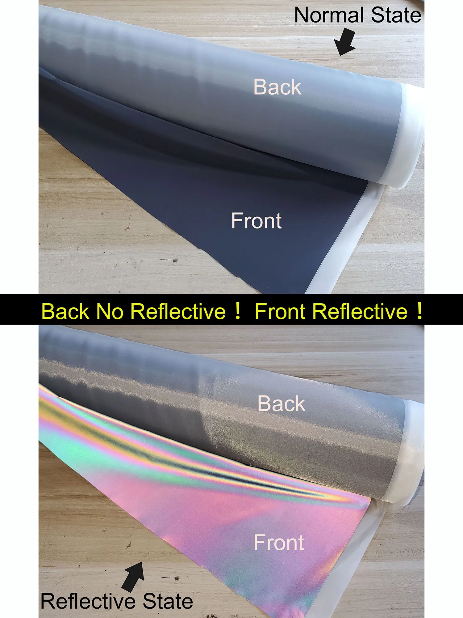 1m*1.4m Magic Reflective Fabric Soft Colorful Reflective Fabric Rainbow  Reflective Cloth For Sewing Windbreaker Down Jacket - Fabric - AliExpress