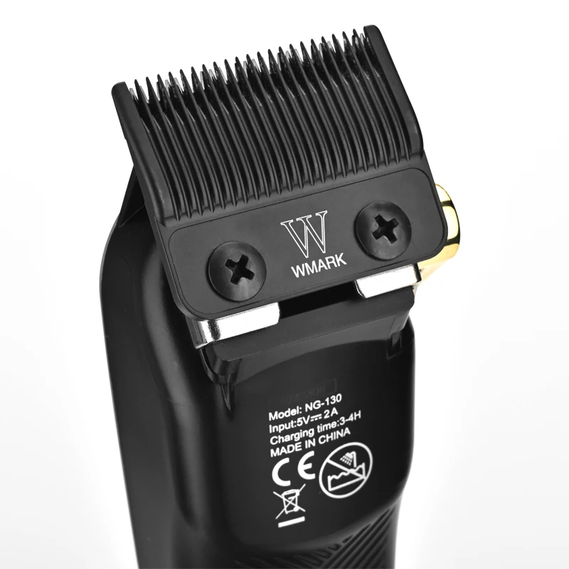 New!WMARK NG-130 Wireless Charging Hair Clipper High Speed
