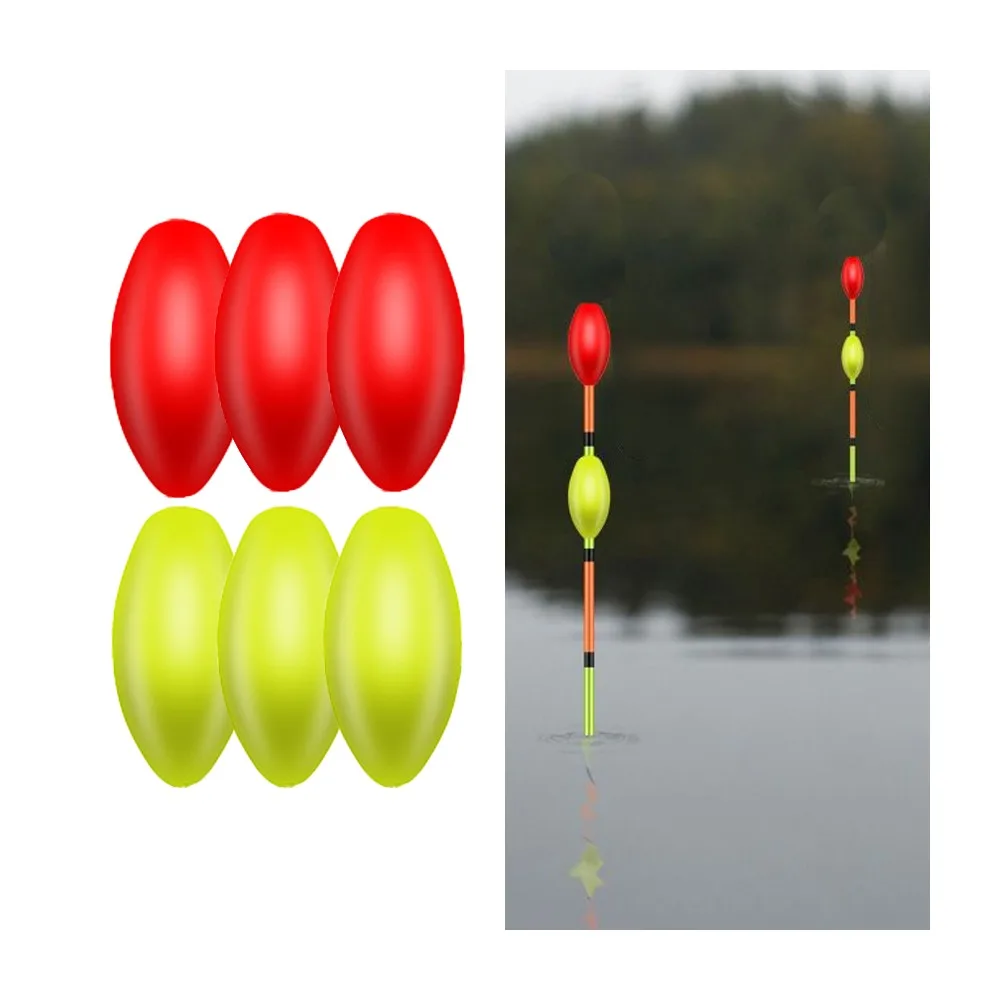 Multicolor Eye-Catching Space Bean Foam Strike Indicator Fishing Float Buoyancy Balls Fishing Accessories