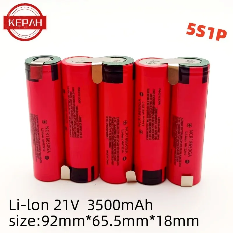 Bateria 30a Furadeira Elétrica Bateria de Li-lon 2s1p 3s1p 4s1p 5s1p 6s1p 3.7v25.2v 3500mah Personalizado18650 ga - Image 5