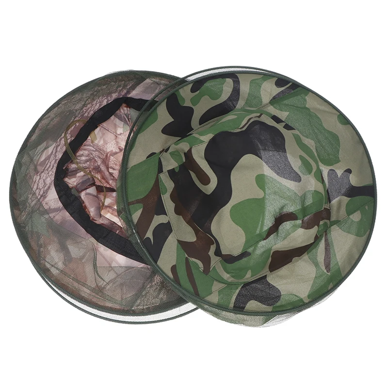 Mosquito Hat With Hidden Net Mesh Repellent Insect Bee Protection Men Women Outdoor Sunscreen Fishing Cap