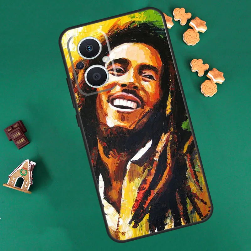 Bob Marley Jamaican Weed Design Phone Case